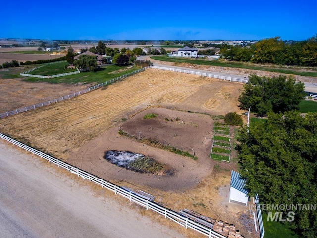 8344 Partridge Dr, Nampa, ID 83686 - birds eye view of property featuring a rural view