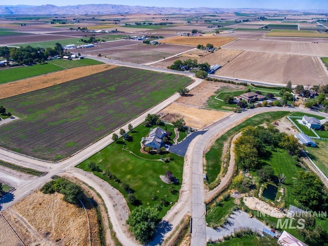 8344 Partridge Dr, Nampa, ID 83686 - bird's eye view featuring a rural view