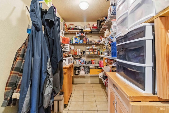 view of storage room