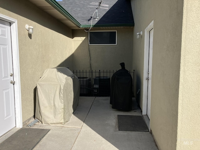 11565 W Zachery Ave, Nampa, ID 83651 - view of patio / terrace with fence and central AC