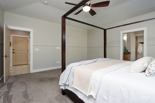 570 E Ocelot, Meridian, ID 83646 - carpeted bedroom featuring a ceiling fan
