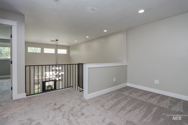 570 E Ocelot, Meridian, ID 83646 - carpeted empty room featuring baseboards and recessed lighting