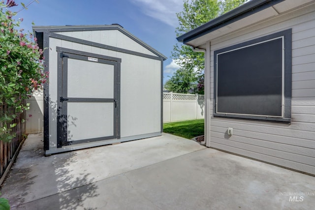 570 E Ocelot, Meridian, ID 83646 - view of shed with fence