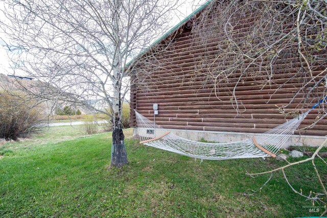 130 Valley Creek Rd, Stanley, ID 83278 - view of grassy yard with a water view