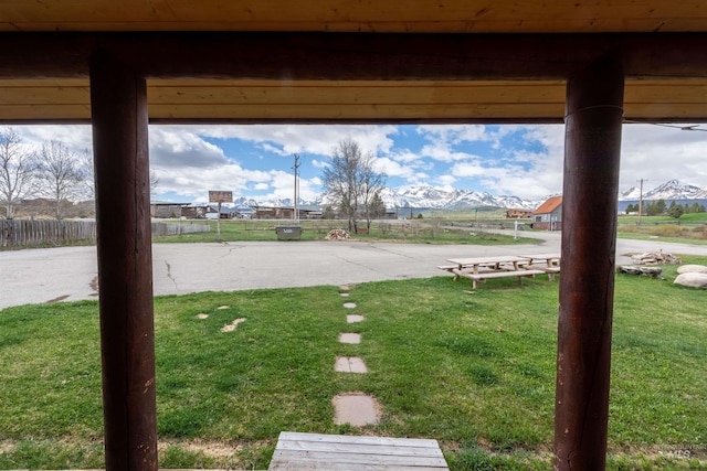 130 Valley Creek Rd, Stanley, ID 83278 - view of yard featuring a mountain view