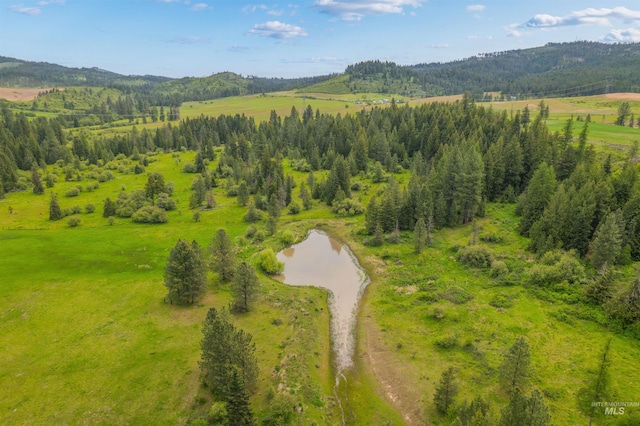 478AND716 Three Bear Rd, Kendrick, ID 83537 - bird's eye view of a water and mountain view