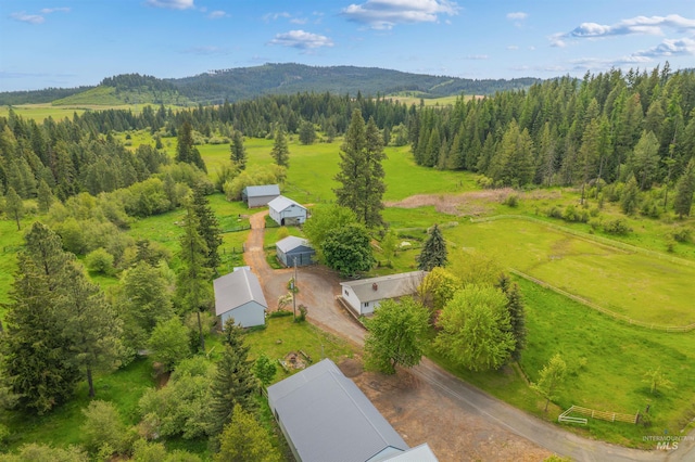 478AND716 Three Bear Rd, Kendrick, ID 83537 - aerial view of sparsely populated area with a forest