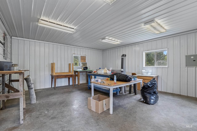 478AND716 Three Bear Rd, Kendrick, ID 83537 - garage featuring electric panel