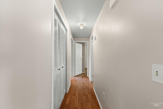 478AND716 Three Bear Rd, Kendrick, ID 83537 - hallway featuring wood finished floors and baseboards