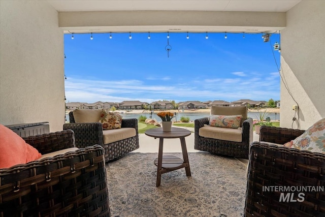 12225 W Indus Dr, Star, ID 83669 - view of patio / terrace with a residential view
