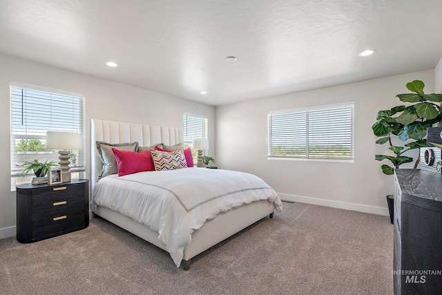 1210 Stirling Meadows Ct, Middleton, ID 83644 - bedroom with light carpet, baseboards, and recessed lighting
