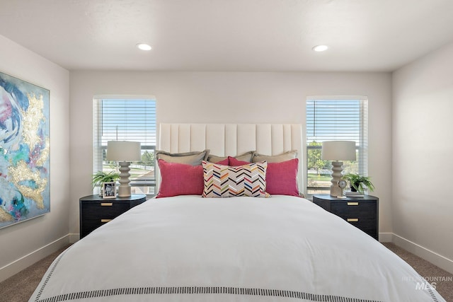 1210 Stirling Meadows Ct, Middleton, ID 83644 - carpeted bedroom featuring baseboards and recessed lighting