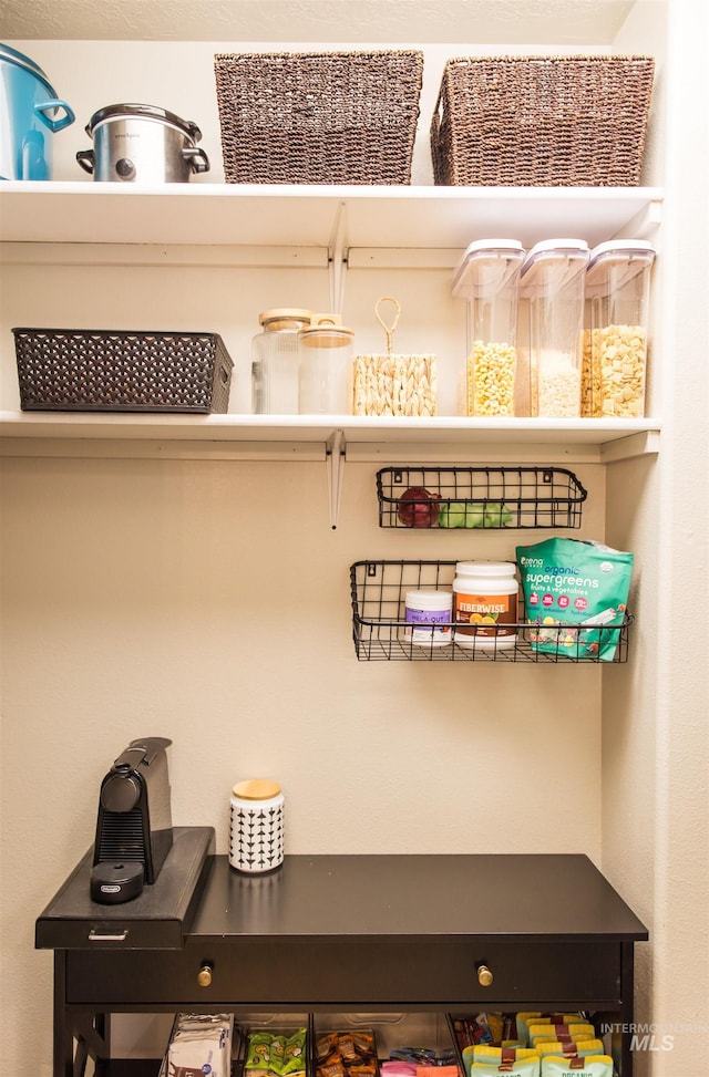 view of pantry