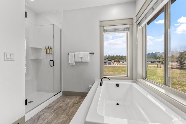 1089 Graham Dr, Mccall, ID 83638 - full bath with a bath and a stall shower