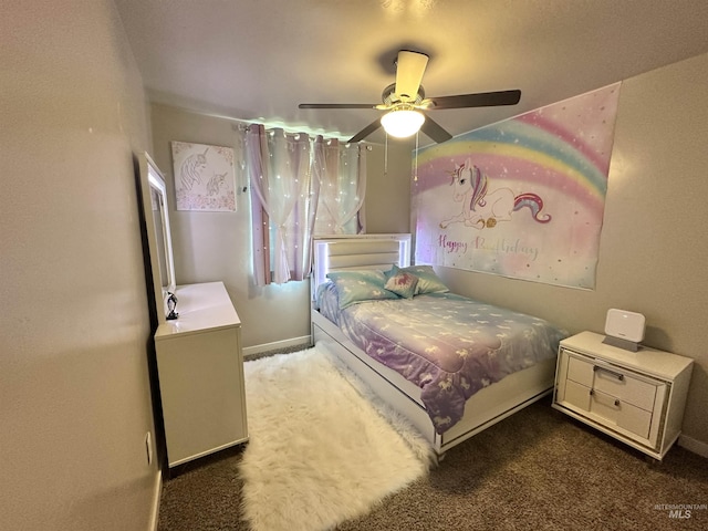 12030 Abram St, Boise, ID 83713 - carpeted bedroom featuring baseboards and ceiling fan