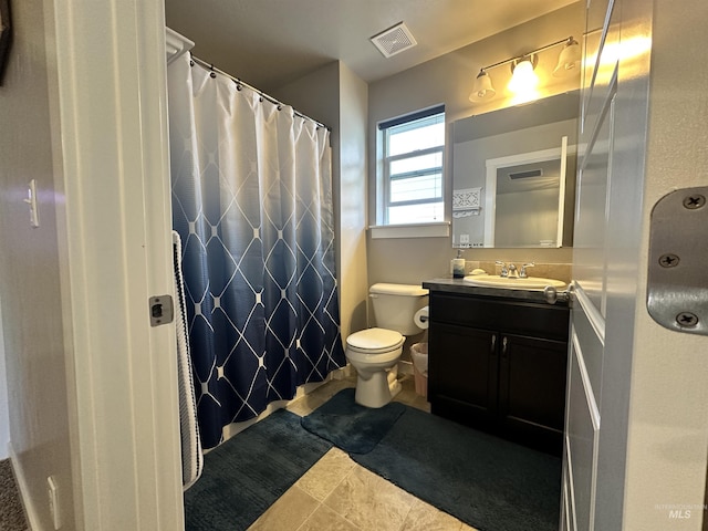 12030 Abram St, Boise, ID 83713 - bathroom featuring vanity, tile patterned flooring, and curtained shower