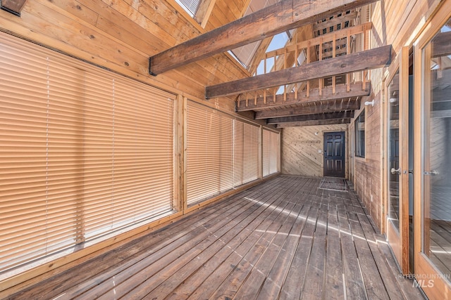view of storage room