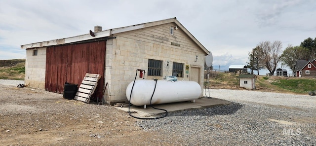 view of outbuilding with an outdoor structure
