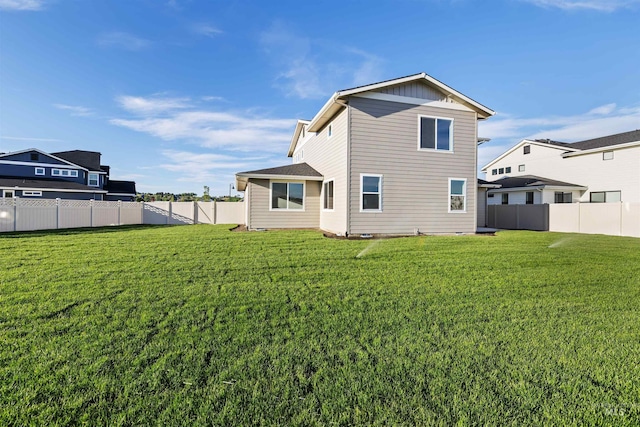 view of back of property