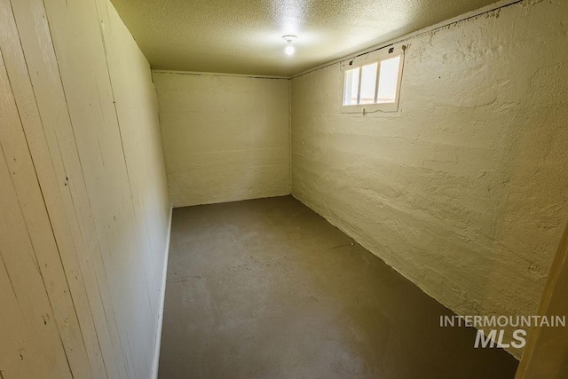 view of basement