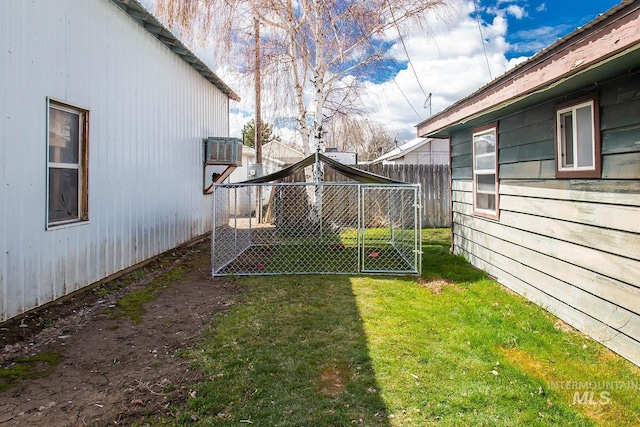 134 Maple Ave, Hansen, ID 83334 - view of yard featuring a wall mounted air conditioner