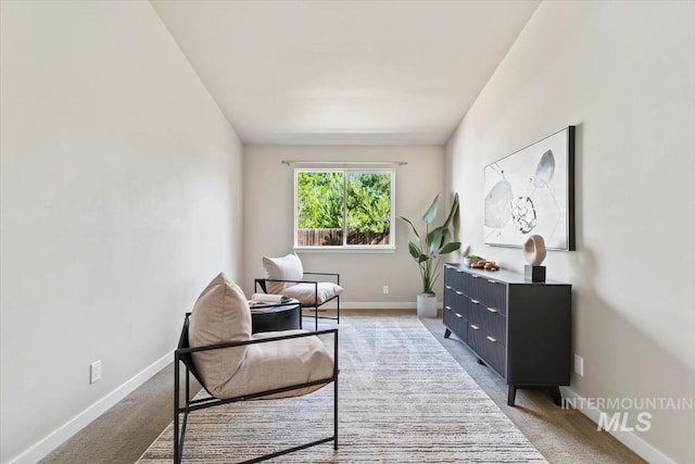 6472 S Liveoak Pl, Boise, ID 83716 - living area with light colored carpet and baseboards