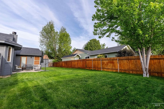 12281 W Norway St, Boise, ID 83713 - view of yard featuring a patio area