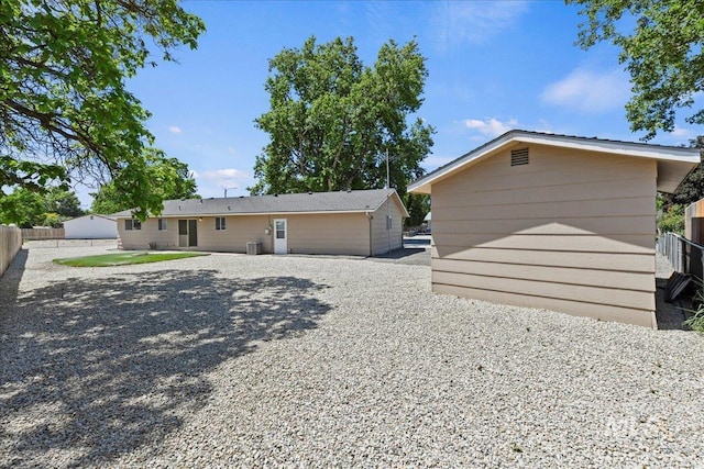406 N Pine St, Emmett, ID 83617 - back of property featuring central AC