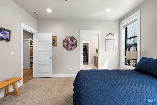 11684 N 23rd Ave, Boise, ID 83714 - bedroom with light carpet, recessed lighting, and baseboards
