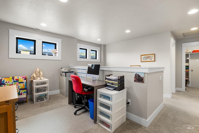 11684 N 23rd Ave, Boise, ID 83714 - office featuring carpet flooring, recessed lighting, and baseboards