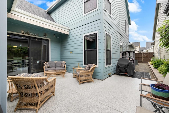 11684 N 23rd Ave, Boise, ID 83714 - view of patio / terrace featuring an outdoor hangout area