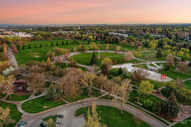 502 S 15th St # 104, Boise, ID 83702 - view of aerial view at dusk