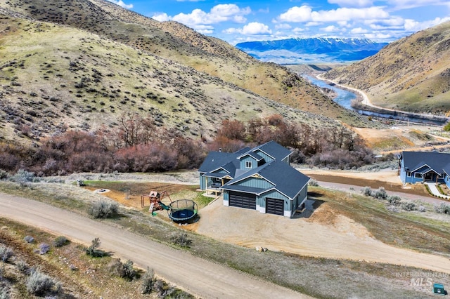 44 Shoemaker Dr, Horseshoe Bend, ID 83629 - view of subject property featuring a water and mountain view
