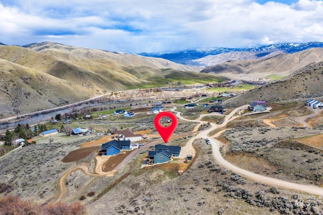 44 Shoemaker Dr, Horseshoe Bend, ID 83629 - aerial view of mountains