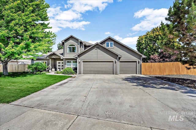 2942 E Eastgate Dr, Boise, ID 83716 - view of front of property featuring concrete driveway and an attached garage