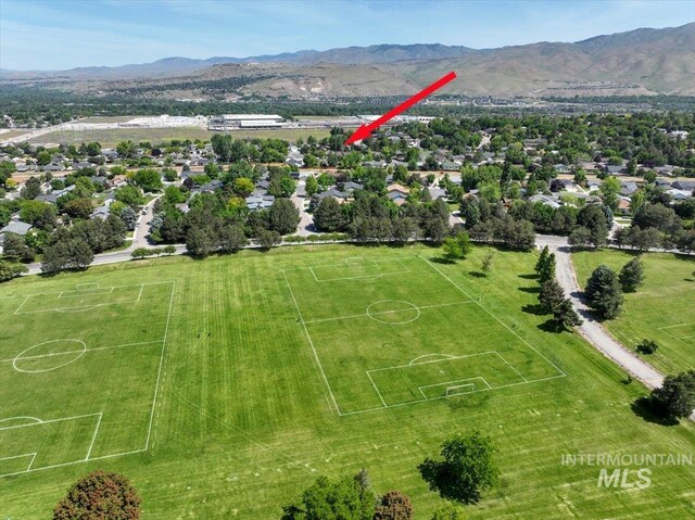 2942 E Eastgate Dr, Boise, ID 83716 - drone / aerial view of a mountainous background