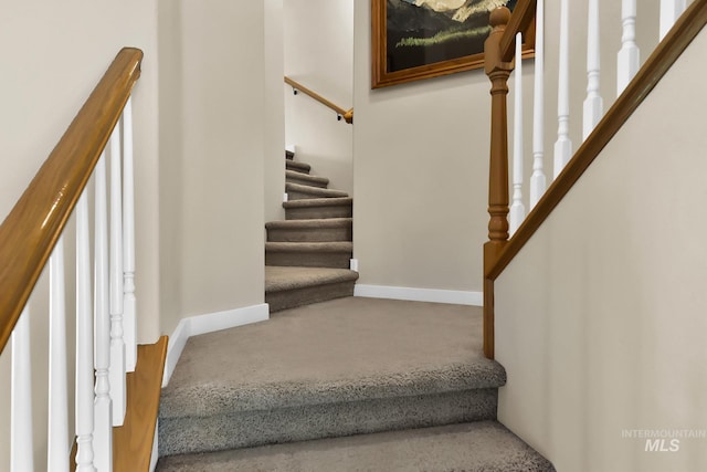 3031 N Christian Way, Meridian, ID 83646 - stairs featuring baseboards