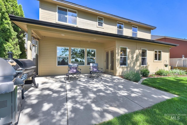 3031 N Christian Way, Meridian, ID 83646 - back of house with a patio