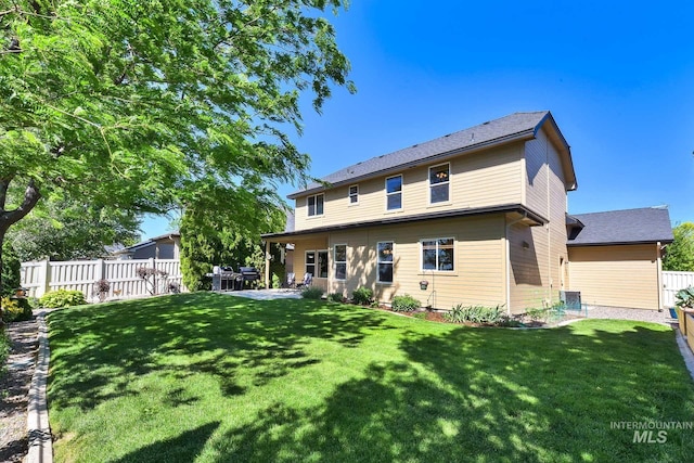 3031 N Christian Way, Meridian, ID 83646 - rear view of property featuring a patio area