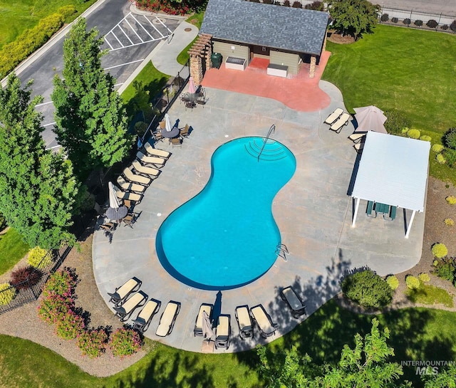 3031 N Christian Way, Meridian, ID 83646 - view of pool with a patio