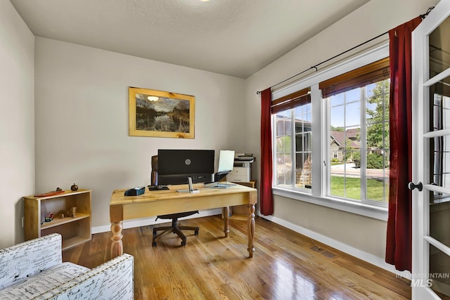 3031 N Christian Way, Meridian, ID 83646 - office space with baseboards and wood finished floors
