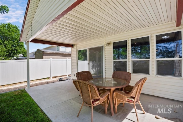 2888 W Wilder St, Meridian, ID 83642 - view of patio / terrace with outdoor dining space