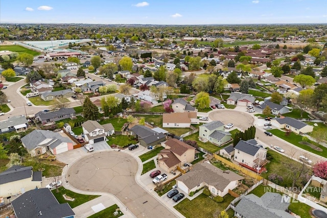 408 Tanoak Cir, Nampa, ID 83686 - drone / aerial view with a residential view