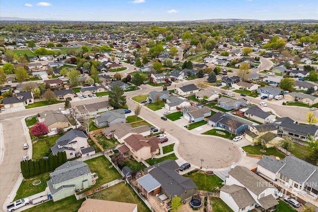 408 Tanoak Cir, Nampa, ID 83686 - drone / aerial view with a residential view