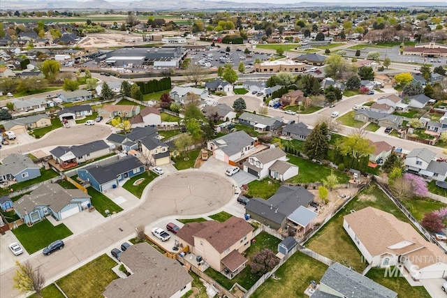 408 Tanoak Cir, Nampa, ID 83686 - drone / aerial view with a residential view