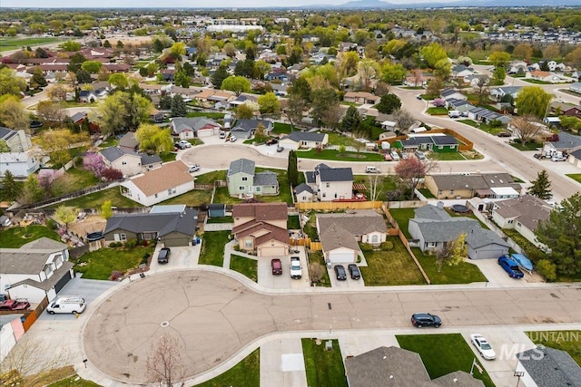 408 Tanoak Cir, Nampa, ID 83686 - bird's eye view featuring a residential view