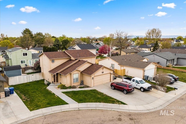 408 Tanoak Cir, Nampa, ID 83686 - drone / aerial view with a residential view