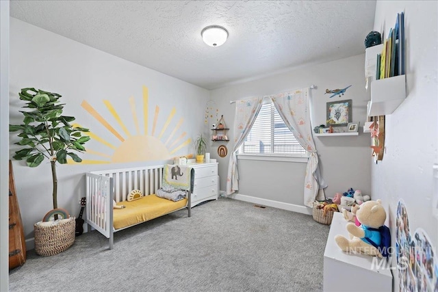 1753 S Kimball Way, Boise, ID 83709 - bedroom with carpet flooring, a textured ceiling, and baseboards
