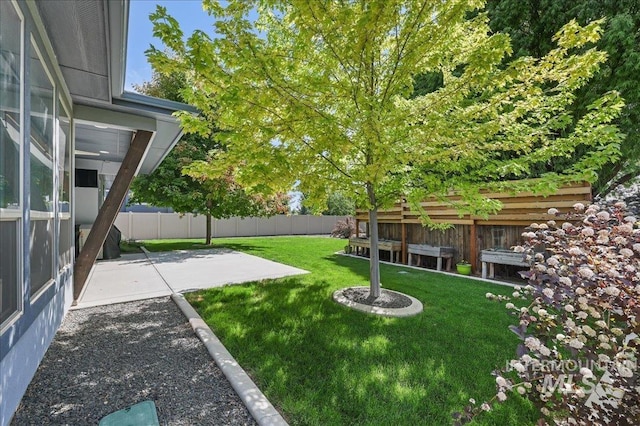 1753 S Kimball Way, Boise, ID 83709 - view of yard featuring a patio area