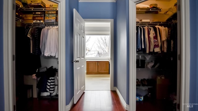 view of closet